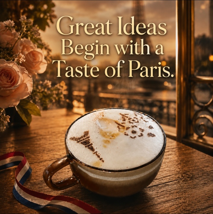 Great ideas begin with a taste of Paris
